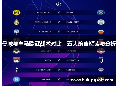 曼城与皇马欧冠战术对比：五大策略解读与分析