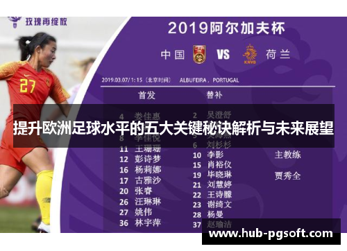 提升欧洲足球水平的五大关键秘诀解析与未来展望
