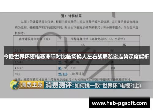 今晚世界杯资格赛洲际对比临场换人左右战局赔率走势深度解析